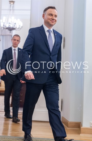  11.12.2017 WARSZAWA<br />POWOLANIE RZADU MATEUSZA MORAWIECKIEGO<br />N/Z ANDRZEJ DUDA<br /> 
