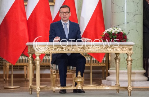  11.12.2017 WARSZAWA<br />POWOLANIE RZADU MATEUSZA MORAWIECKIEGO<br />N/Z MATEUSZ MORAWIECKI<br /> 