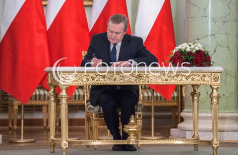  11.12.2017 WARSZAWA<br />POWOLANIE RZADU MATEUSZA MORAWIECKIEGO<br />N/Z PIOTR GLINSKI<br /> 