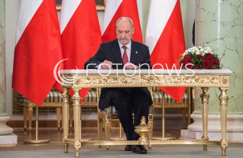  11.12.2017 WARSZAWA<br />POWOLANIE RZADU MATEUSZA MORAWIECKIEGO<br />N/Z ANTONI MACIEREWICZ<br /> 