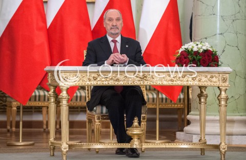  11.12.2017 WARSZAWA<br />POWOLANIE RZADU MATEUSZA MORAWIECKIEGO<br />N/Z ANTONI MACIEREWICZ<br /> 