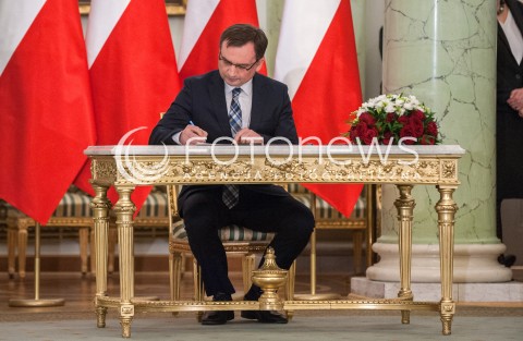  11.12.2017 WARSZAWA<br />POWOLANIE RZADU MATEUSZA MORAWIECKIEGO<br />N/Z ZBIGNIEW ZIOBRO<br /> 