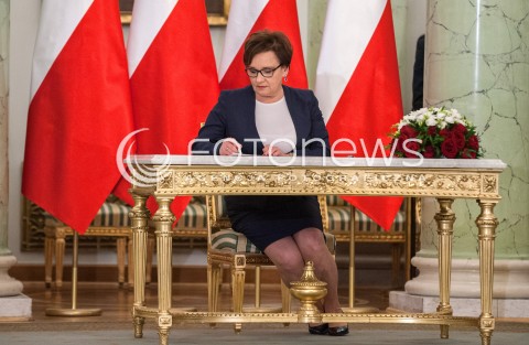  11.12.2017 WARSZAWA<br />POWOLANIE RZADU MATEUSZA MORAWIECKIEGO<br />N/Z ANNA ZALEWSKA <br /> 