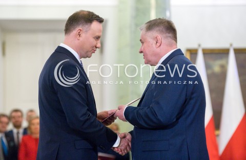  11.12.2017 WARSZAWA<br />POWOLANIE RZADU MATEUSZA MORAWIECKIEGO<br />N/Z ANDRZEJ DUDA KRZYSZTOF JURGIEL<br /> 