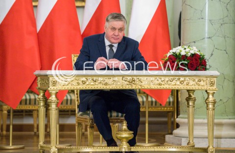  11.12.2017 WARSZAWA<br />POWOLANIE RZADU MATEUSZA MORAWIECKIEGO<br />N/Z KRZYSZTOF JURGIEL<br /> 