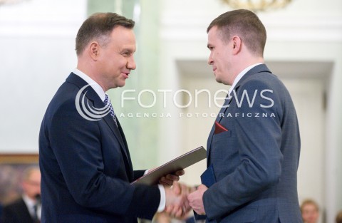  11.12.2017 WARSZAWA<br />POWOLANIE RZADU MATEUSZA MORAWIECKIEGO<br />N/Z WITOLD BANKA ANDRZEJ DUDA<br /> 