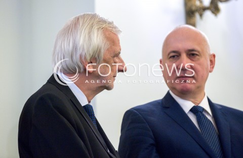  11.12.2017 WARSZAWA<br />POWOLANIE RZADU MATEUSZA MORAWIECKIEGO<br />N/Z RYSZARD TERLECKI JOACHIM BRUDZINSKI<br /> 