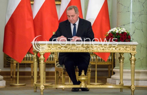  11.12.2017 WARSZAWA<br />POWOLANIE RZADU MATEUSZA MORAWIECKIEGO<br />N/Z HENRYK KOWALCZYK<br /> 