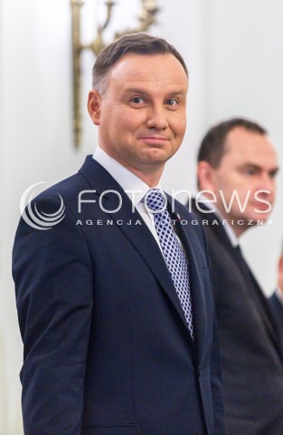  11.12.2017 WARSZAWA<br />POWOLANIE RZADU MATEUSZA MORAWIECKIEGO<br />N/Z ANDRZEJ DUDA<br /> 