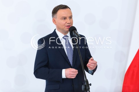  11.12.2017 WARSZAWA<br />KONFERENCJA WSPOLNIE O KONSTYTUCJI WSPOLNIE O UTROJU PANSTWA<br />N/Z PREZYDENT RP ANDRZEJ DUDA<br /> 