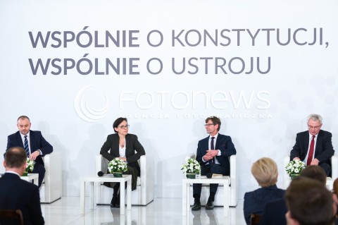  11.12.2017 WARSZAWA<br />KONFERENCJA WSPOLNIE O KONSTYTUCJI WSPOLNIE O UTROJU PANSTWA<br />N/Z PANELISCI KONFERENCJI PAWEL MUCHA<br /> 