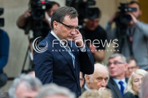  11.12.2017 WARSZAWA<br />ZGROMADZENIE OGOLNE SEDZIOW TRYBUNALU KONSTYTUCYJNEGO<br />N/Z ZBIGNIEW ZIOBRO<br /> 