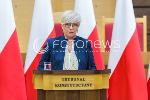  11.12.2017 WARSZAWA<br />ZGROMADZENIE OGOLNE SEDZIOW TRYBUNALU KONSTYTUCYJNEGO<br />N/Z PREZES TRYBUNALU KONSTYTUCYJNEGO JULIA PRZYLEBSKA<br /> 