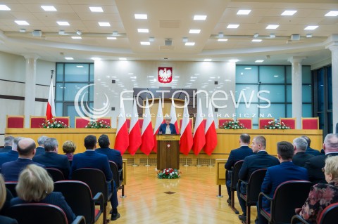  11.12.2017 WARSZAWA<br />ZGROMADZENIE OGOLNE SEDZIOW TRYBUNALU KONSTYTUCYJNEGO<br />N/Z PREZES TRYBUNALU KONSTYTUCYJNEGO JULIA PRZYLEBSKA<br /> 