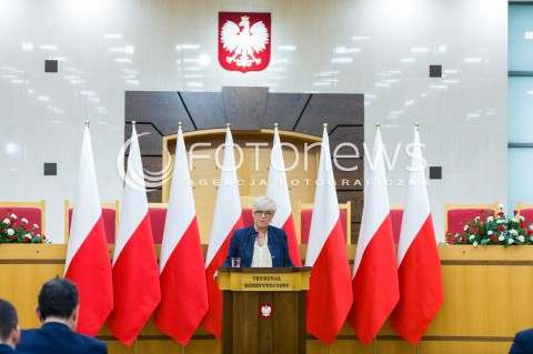  11.12.2017 WARSZAWA<br />ZGROMADZENIE OGOLNE SEDZIOW TRYBUNALU KONSTYTUCYJNEGO<br />N/Z PREZES TRYBUNALU KONSTYTUCYJNEGO JULIA PRZYLEBSKA<br /> 