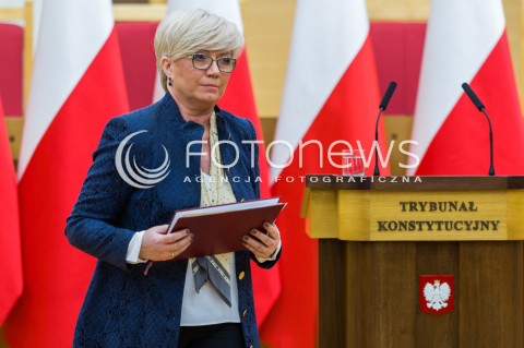  11.12.2017 WARSZAWA<br />ZGROMADZENIE OGOLNE SEDZIOW TRYBUNALU KONSTYTUCYJNEGO<br />N/Z PREZES TRYBUNALU KONSTYTUCYJNEGO JULIA PRZYLEBSKA<br /> 