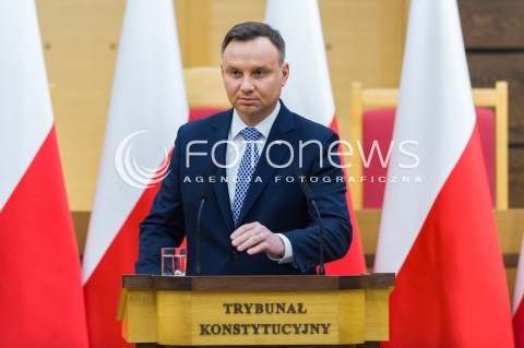  11.12.2017 WARSZAWA<br />ZGROMADZENIE OGOLNE SEDZIOW TRYBUNALU KONSTYTUCYJNEGO<br />N/Z PREZYDENT RP ANDRZEJ DUDA<br /> 