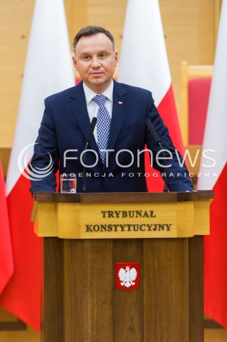  11.12.2017 WARSZAWA<br />ZGROMADZENIE OGOLNE SEDZIOW TRYBUNALU KONSTYTUCYJNEGO<br />N/Z PREZYDENT RP ANDRZEJ DUDA<br /> 