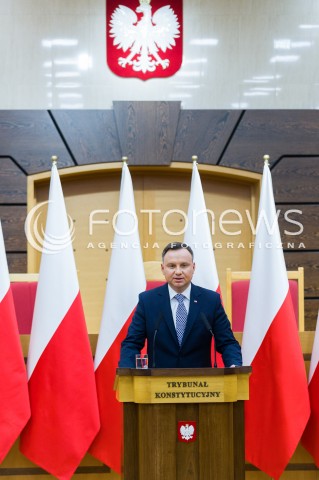  11.12.2017 WARSZAWA<br />ZGROMADZENIE OGOLNE SEDZIOW TRYBUNALU KONSTYTUCYJNEGO<br />N/Z PREZYDENT RP ANDRZEJ DUDA<br /> 