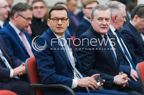  11.12.2017 WARSZAWA<br />ZGROMADZENIE OGOLNE SEDZIOW TRYBUNALU KONSTYTUCYJNEGO<br />N/Z MATEUSZ MORAWIECKI PIOTR GLINSKI<br /> 