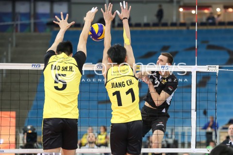  12.12.2017 LODZ<br />
SIATKOWKA KLUBOWE MISTRZOSTWA SWIATA 2017 MEN VOLLEYBALL POLAND <br />
PGE SKRA BELCHATOW - SHANGHAI VC<br />
N/Z MARIUSZ WLAZLY<br />
 