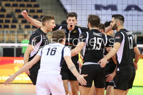  12.12.2017 LODZ<br />
SIATKOWKA KLUBOWE MISTRZOSTWA SWIATA 2017 MEN VOLLEYBALL POLAND <br />
PGE SKRA BELCHATOW - SHANGHAI VC<br />
N/Z RADOSC EMOCJE WYGRANA SRECKO LISINIAC<br />
 