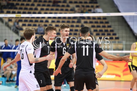  12.12.2017 LODZ<br />
SIATKOWKA KLUBOWE MISTRZOSTWA SWIATA 2017 MEN VOLLEYBALL POLAND <br />
PGE SKRA BELCHATOW - SHANGHAI VC<br />
N/Z RADOSC EMOCJE WYGRANA KAROL KLOS<br />
 