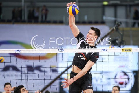  12.12.2017 LODZ<br />
SIATKOWKA KLUBOWE MISTRZOSTWA SWIATA 2017 MEN VOLLEYBALL POLAND <br />
PGE SKRA BELCHATOW - SHANGHAI VC<br />
N/Z ALEKSANDAR NEDELIJKOVIC SYLWETKA<br />
 