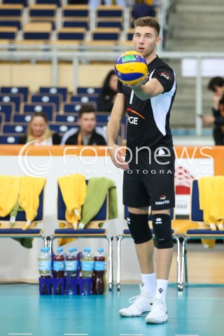  12.12.2017 LODZ<br />
SIATKOWKA KLUBOWE MISTRZOSTWA SWIATA 2017 MEN VOLLEYBALL POLAND <br />
PGE SKRA BELCHATOW - SHANGHAI VC<br />
N/Z BARTOSZ BEDNORZ SYLWETKA<br />
 