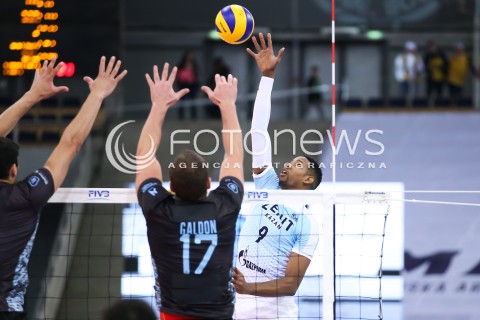  12.12.2017 LODZ<br />
SIATKOWKA KLUBOWE MISTRZOSTWA SWIATA 2017 MEN VOLLEYBALL POLAND <br />
ZENIT KAZAN - PERSONAL BOLIVAR<br />
N/Z WILFREDO LEON VENERO<br />
 