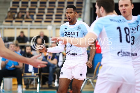  12.12.2017 LODZ<br />
SIATKOWKA KLUBOWE MISTRZOSTWA SWIATA 2017 MEN VOLLEYBALL POLAND <br />
ZENIT KAZAN - PERSONAL BOLIVAR<br />
N/Z WILFREDO LEON VENERO RADOSC EMOCJE WYGRANA<br />
 