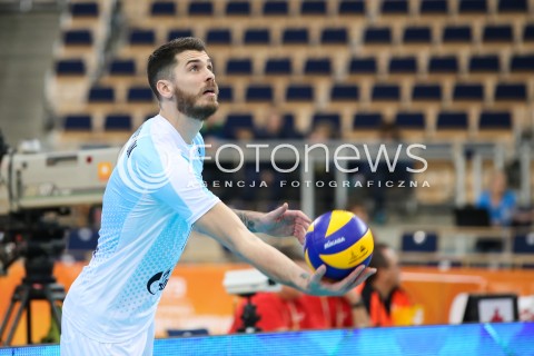  12.12.2017 LODZ<br />
SIATKOWKA KLUBOWE MISTRZOSTWA SWIATA 2017 MEN VOLLEYBALL POLAND <br />
ZENIT KAZAN - PERSONAL BOLIVAR<br />
N/Z MATTHEW ANDERSON SYLWETKA<br />
 