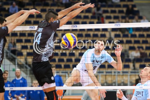 12.12.2017 LODZ<br />
SIATKOWKA KLUBOWE MISTRZOSTWA SWIATA 2017 MEN VOLLEYBALL POLAND <br />
ZENIT KAZAN - PERSONAL BOLIVAR<br />
N/Z MAXIM MICHAJLOW<br />
 