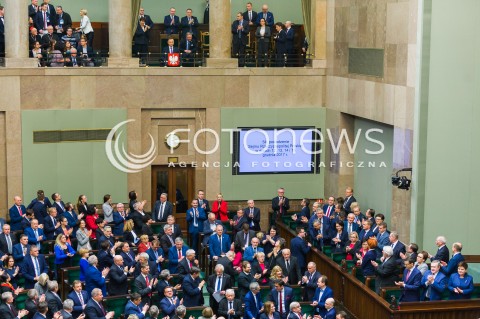  12.12.2017 WARSZAWA SEJM<br />POSIEDZENIE SEJMU<br />EXPOSE PREMIERA MATEUSZA MORAWIECKIEGO<br />N/Z SEJM PREZYDENT ANDRZEJ DUDA RADA MINISTROW<br /> 