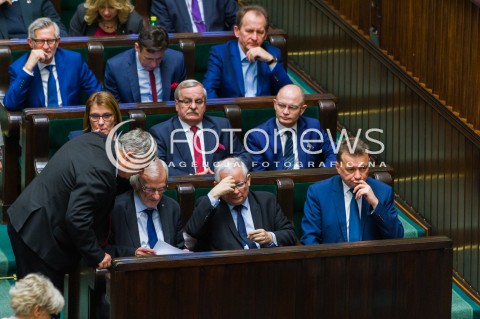  12.12.2017 WARSZAWA SEJM<br />POSIEDZENIE SEJMU<br />EXPOSE PREMIERA MATEUSZA MORAWIECKIEGO<br />N/Z RYSZARD TERLECKI JAROSLAW KACZYNSKI MARIUSZ BLASZCZAK MAREK SUSKI<br /> 