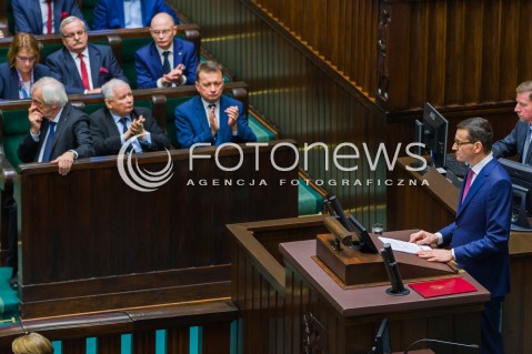  12.12.2017 WARSZAWA SEJM<br />POSIEDZENIE SEJMU<br />EXPOSE PREMIERA MATEUSZA MORAWIECKIEGO<br />N/Z MATEUSZ MORAWIECKI JAROSLAW KACZYNSKI MARIUSZ BLASZCZAK <br /> 