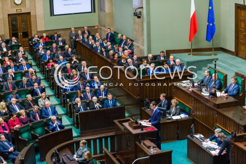  12.12.2017 WARSZAWA SEJM<br />POSIEDZENIE SEJMU<br />EXPOSE PREMIERA MATEUSZA MORAWIECKIEGO<br />N/Z MATEUSZ MORAWIECKI <br /> 