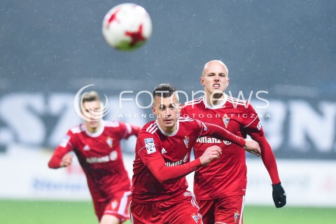  12.12.2017 GDYNIA<br />PILKA NOZNA - EKSTRAKLASA SEZON 2017/2018<br />MECZ ARKA GDYNIA - GORNIK ZABRZE<br />N/Z ADAM WOLNIEWICZ RAFAL KURZAWA<br /> 
