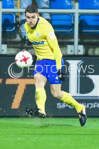  12.12.2017 GDYNIA<br />PILKA NOZNA - EKSTRAKLASA SEZON 2017/2018<br />MECZ ARKA GDYNIA - GORNIK ZABRZE<br />N/Z DAMIAN ZBOZIEN<br /> 