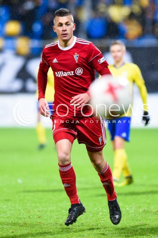  12.12.2017 GDYNIA<br />PILKA NOZNA - EKSTRAKLASA SEZON 2017/2018<br />MECZ ARKA GDYNIA - GORNIK ZABRZE<br />N/Z ADAM WOLNIEWICZ<br /> 