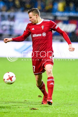  12.12.2017 GDYNIA<br />PILKA NOZNA - EKSTRAKLASA SEZON 2017/2018<br />MECZ ARKA GDYNIA - GORNIK ZABRZE<br />N/Z SZYMON ZURKOWSKI<br /> 