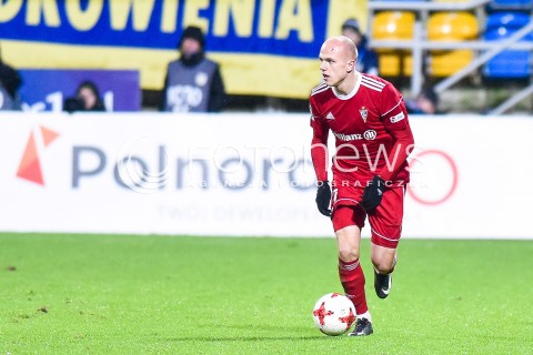  12.12.2017 GDYNIA<br />PILKA NOZNA - EKSTRAKLASA SEZON 2017/2018<br />MECZ ARKA GDYNIA - GORNIK ZABRZE<br />N/Z RAFAL KURZAWA<br /> 