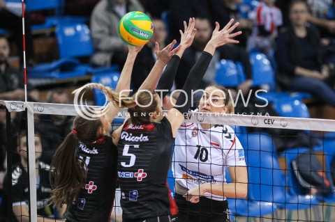  13.12.2017 RZESZOW POLAND<br />SIATKOWKA LIGA MISTRZYN <br />2018 CEV VOLLEYBALL CHAMPIONS LEAGUE - WOMEN <br />MECZ DEVELOPRES SKYRES RZESZOW - ASPTT MULHOUSE VB <br />N/Z ADELA HELIC <br /> 