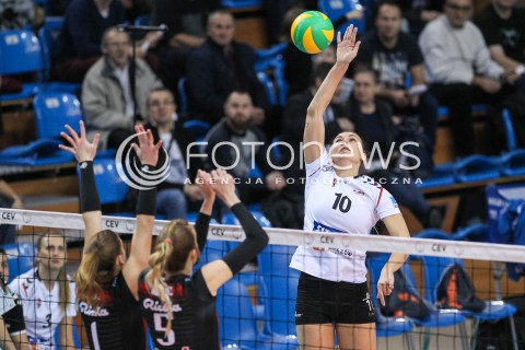 13.12.2017 RZESZOW POLAND<br />SIATKOWKA LIGA MISTRZYN <br />2018 CEV VOLLEYBALL CHAMPIONS LEAGUE - WOMEN <br />MECZ DEVELOPRES SKYRES RZESZOW - ASPTT MULHOUSE VB <br />N/Z ADELA HELIC <br /> 