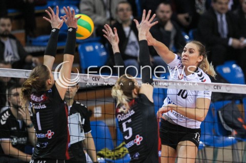  13.12.2017 RZESZOW POLAND<br />SIATKOWKA LIGA MISTRZYN <br />2018 CEV VOLLEYBALL CHAMPIONS LEAGUE - WOMEN <br />MECZ DEVELOPRES SKYRES RZESZOW - ASPTT MULHOUSE VB <br />N/Z ADELA HELIC <br /> 