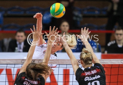  13.12.2017 RZESZOW POLAND<br />SIATKOWKA LIGA MISTRZYN <br />2018 CEV VOLLEYBALL CHAMPIONS LEAGUE - WOMEN <br />MECZ DEVELOPRES SKYRES RZESZOW - ASPTT MULHOUSE VB <br />N/Z HELENE ROUSSEAUX <br /> 