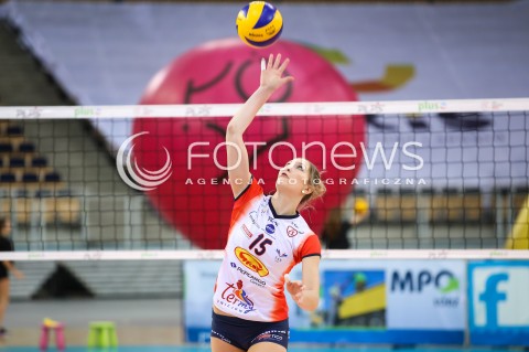  15.12.2017 LODZ SIATKOWKA ORLEN LIGA SEZON 2017/2018<br />
GROT BUDOWLANI LODZ - KS PALAC BYDGOSZCZ<br />
N/Z SYLWETKA KAJA GROBELNA<br />
 