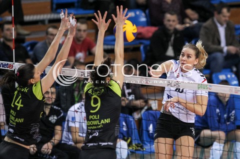  16.12.2017 RZESZOW <br />SIATKOWKA LIGA SIATKOWKI KOBIET LSK 2017/2018 WOMEN VOLLEYBALL POLAND POLISH LEAGUE <br />MECZ DEVELOPRES SKYRES RZESZOW - POLI BUDOWLANI TORUN<br />N/Z ADELA HELIC <br /> 