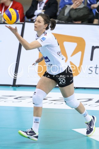  16.12.2017 RZESZOW <br />SIATKOWKA LIGA SIATKOWKI KOBIET LSK 2017/2018 WOMEN VOLLEYBALL POLAND POLISH LEAGUE <br />MECZ DEVELOPRES SKYRES RZESZOW - POLI BUDOWLANI TORUN<br />N/Z JELENA BLAGOJEVIC SYLWETKA <br /> 