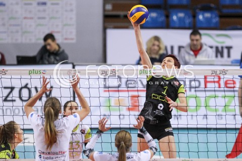  16.12.2017 RZESZOW <br />SIATKOWKA LIGA SIATKOWKI KOBIET LSK 2017/2018 WOMEN VOLLEYBALL POLAND POLISH LEAGUE <br />MECZ DEVELOPRES SKYRES RZESZOW - POLI BUDOWLANI TORUN<br />N/Z DOROTA SCIURKA <br /> 